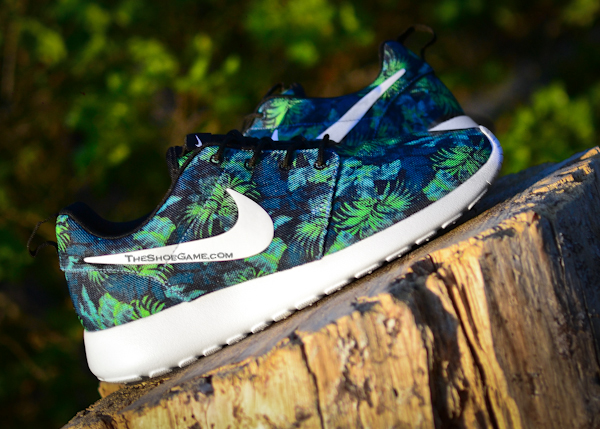 Nike Roshe Run 'Poison Green Palm Trees'- SneakerFiles