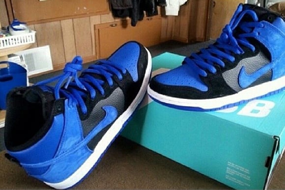 nike dunk sb high j pack royal