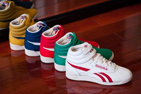 Reebok Freestyle Vintage Pack for Spring Summer 2014