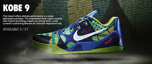Spring/Summer 2014 Nike Kobe 9 EM Releases