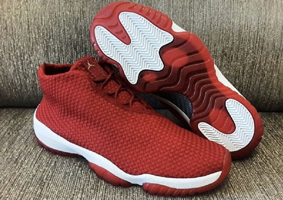 True Red Jordan Future Detailed Look