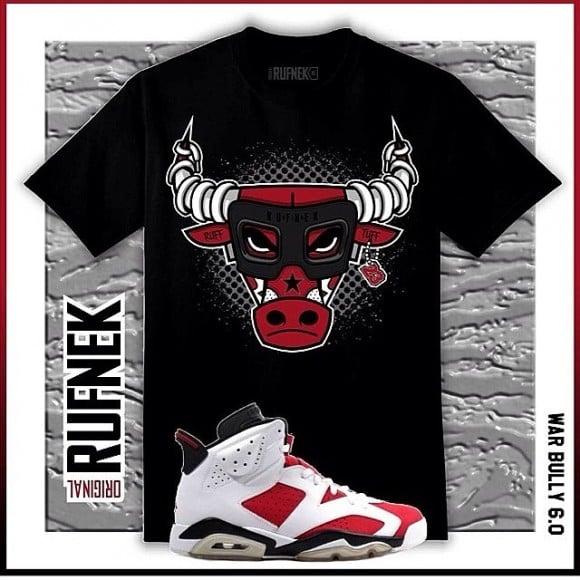 Air Jordan 6 “Carmine” Apparel At Sneaker Outfits