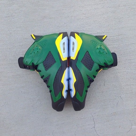 Air Jordan 6 “O” Customs by Shoekings Las Vegas