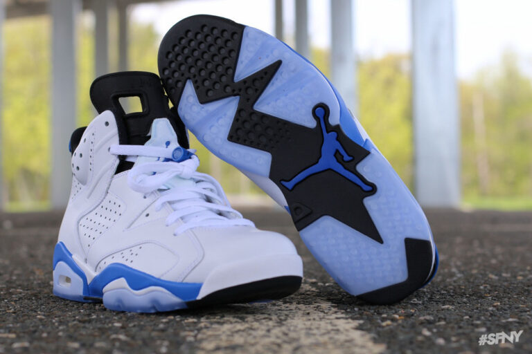 Air Jordan VI (6) 'Sport Blue' - Another Look | SneakerFiles