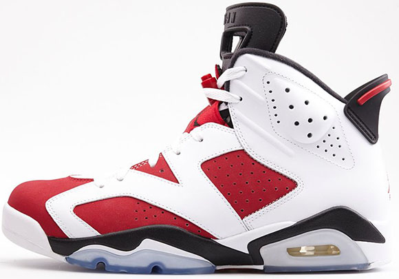 Carmine Air Jordan 6 Official Look