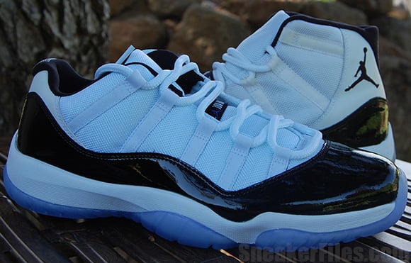 Comparison: Air Jordan 11 Concord Lows vs. Mids