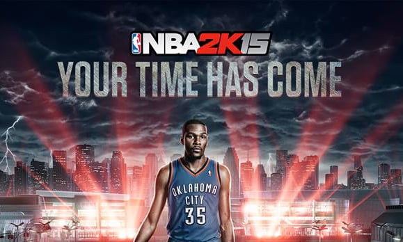Kevin Durant Lands on Cover for NBA 2K15