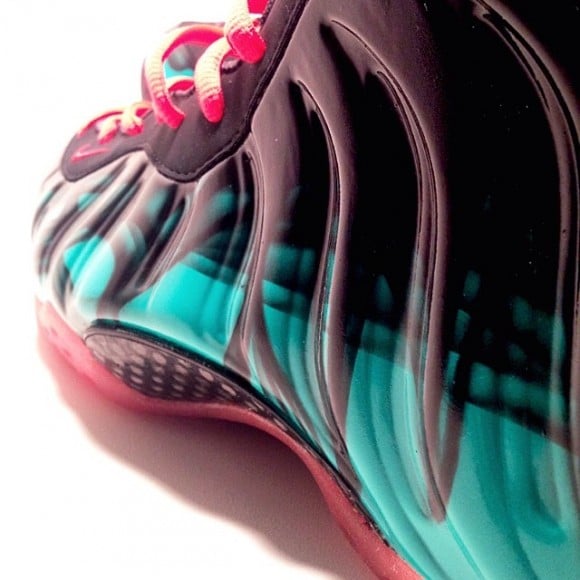 Nike Air Foamposite “South Beach Thermal” Customs by Smooth Tip Productions