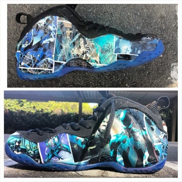 Nike Flightposite “Spider Man” Customs by FBCC NYC