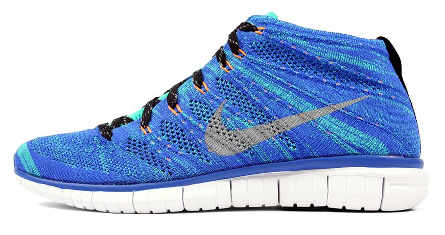 nike free flyknit chukka game royal