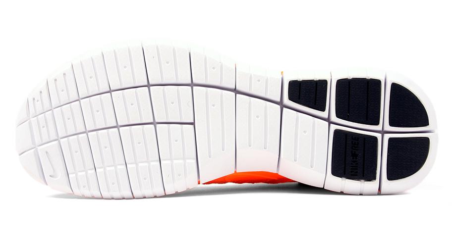 Nike Free Flyknit Chukka ‘Total Orange/Light Base Grey-Volt ‘