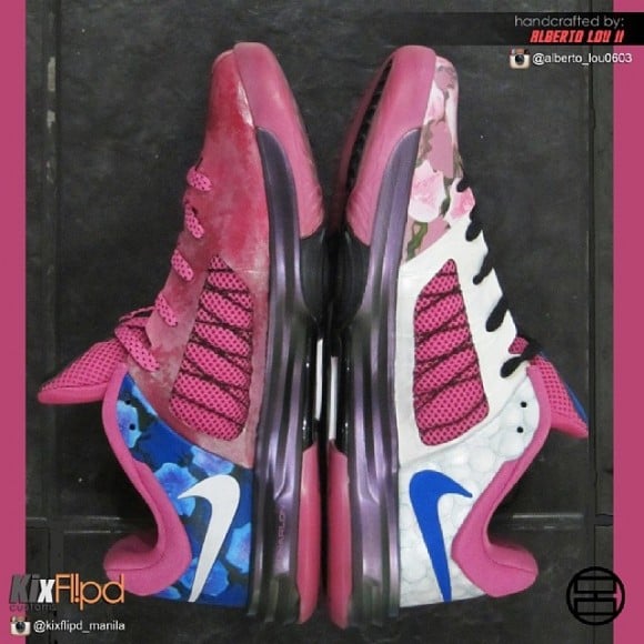 Nike Hyperdunk 2013 Low “What The Aunt Pearl” Customs by Alberto Lou