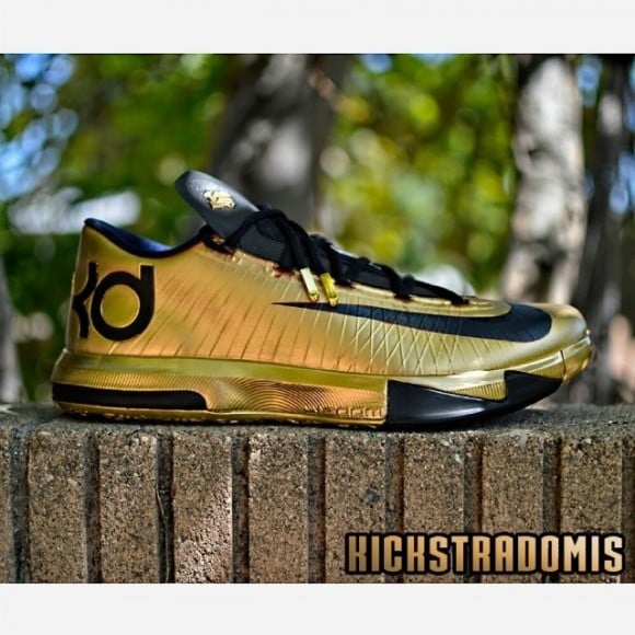 Nike KD VI (6) “Road to the Gold” Customs by Kickstradomis