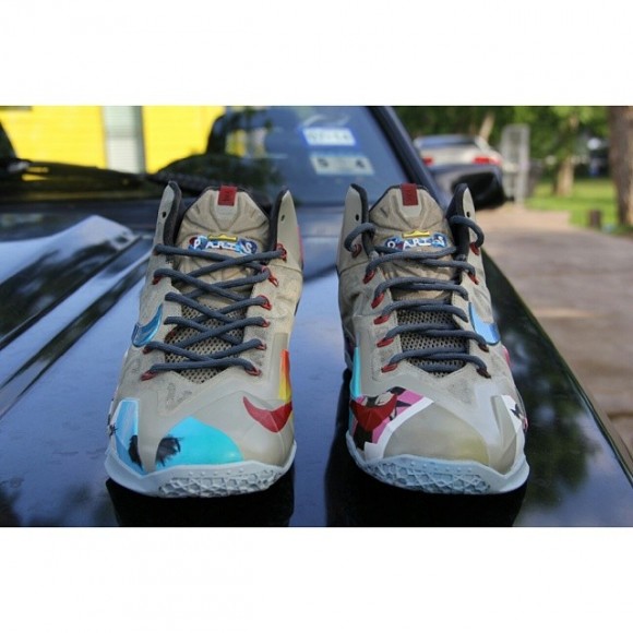 Nike Lebron XI (11) “Life In Paris” Customs by Create Movement Customs