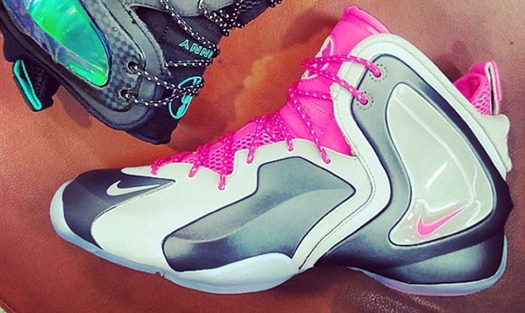 Nike Lil Penny Posite Wolf Grey/Hyper Pink First Look