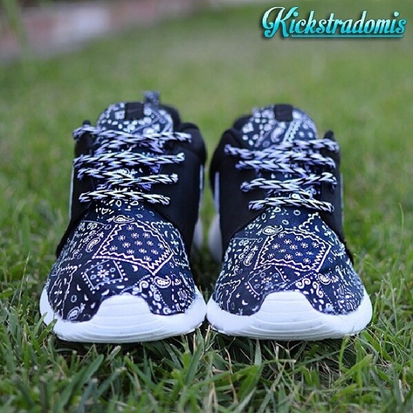 Nike Roshe Run “Spring Paisley” Customs by Kickstradomis