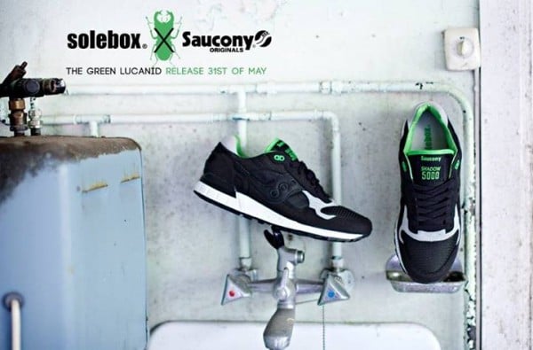 Solebox x Saucony Shadow 5000 ‘The Green Lucanid’ – Release Date Announced