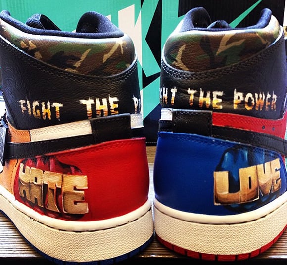 Air Jordan 1 ‘Do the Right Thing’ Custom Made for Spike Lee