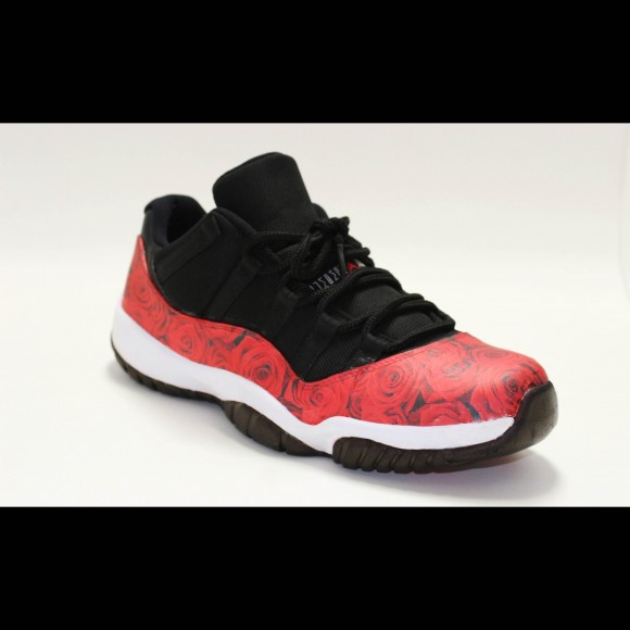 Air Jordan 11 Low “Rose Petal” Customs by Odd Secret