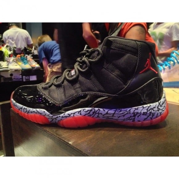 Air Jordan 11 Retro ‘Black Cement’ Customs by Ikonic Artistry