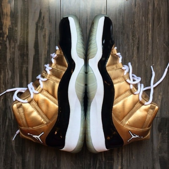 Air Jordan 11 ‘Saints’ Customs by El Cappy