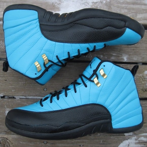 Air Jordan 12 “Reverse Gamma” Customs by KSM Custom Kicks