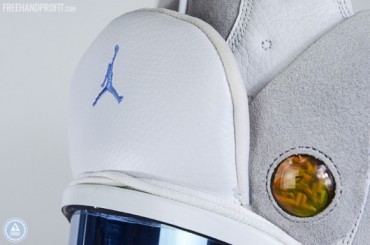 Air Jordan 13 ‘Neutral Grey’ Gas Mask by Freehand Profit