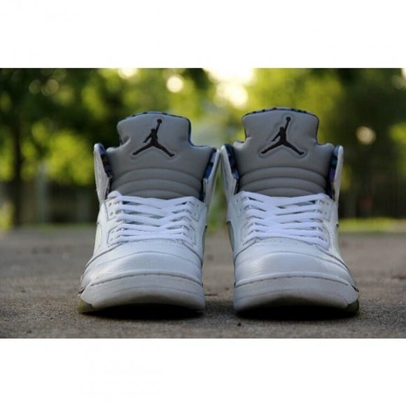 Air Jordan 5 ‘Cathedral’ Customs by Create Movement Customs