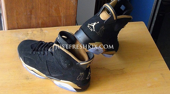 Air Jordan 6 OVO Just like the April Fools Joke