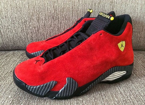 Ferrari Air Jordan 14 - New Pictures