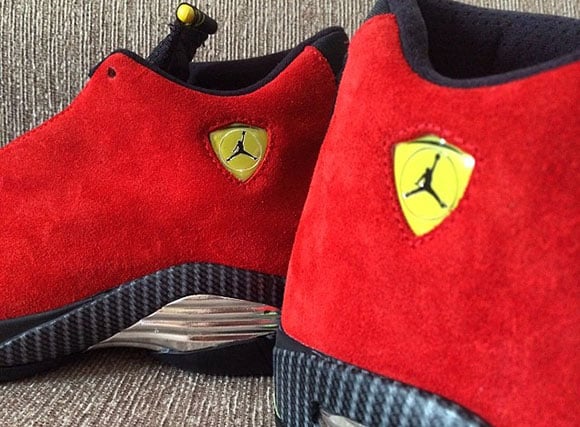 Ferrari Air Jordan 14 - New Pictures