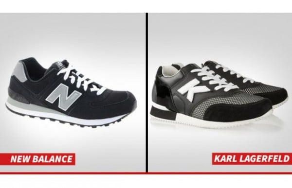 New Balance to Sue Karl Lagerfeld