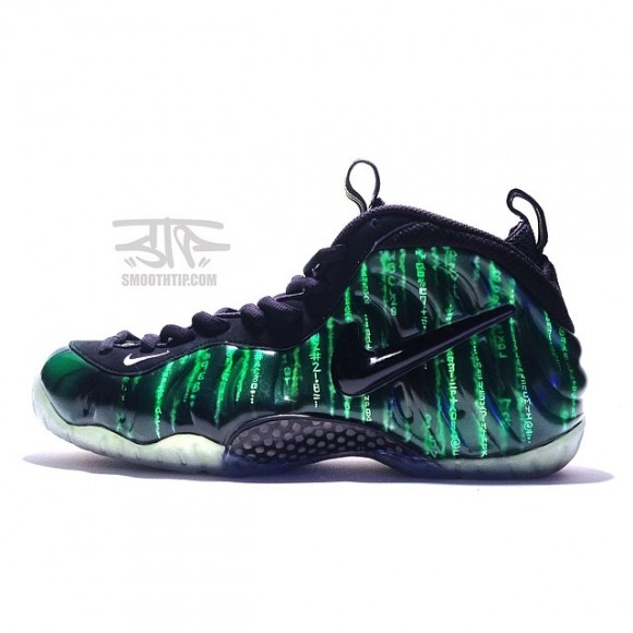 Nike Air Foamposite “Matrix” Customs by Smooth Tip Productions -Detailed Look