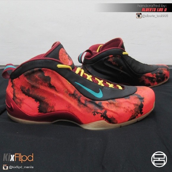 nike-foamposite-lite-red-planet-glow-customs-by-alberto-lou