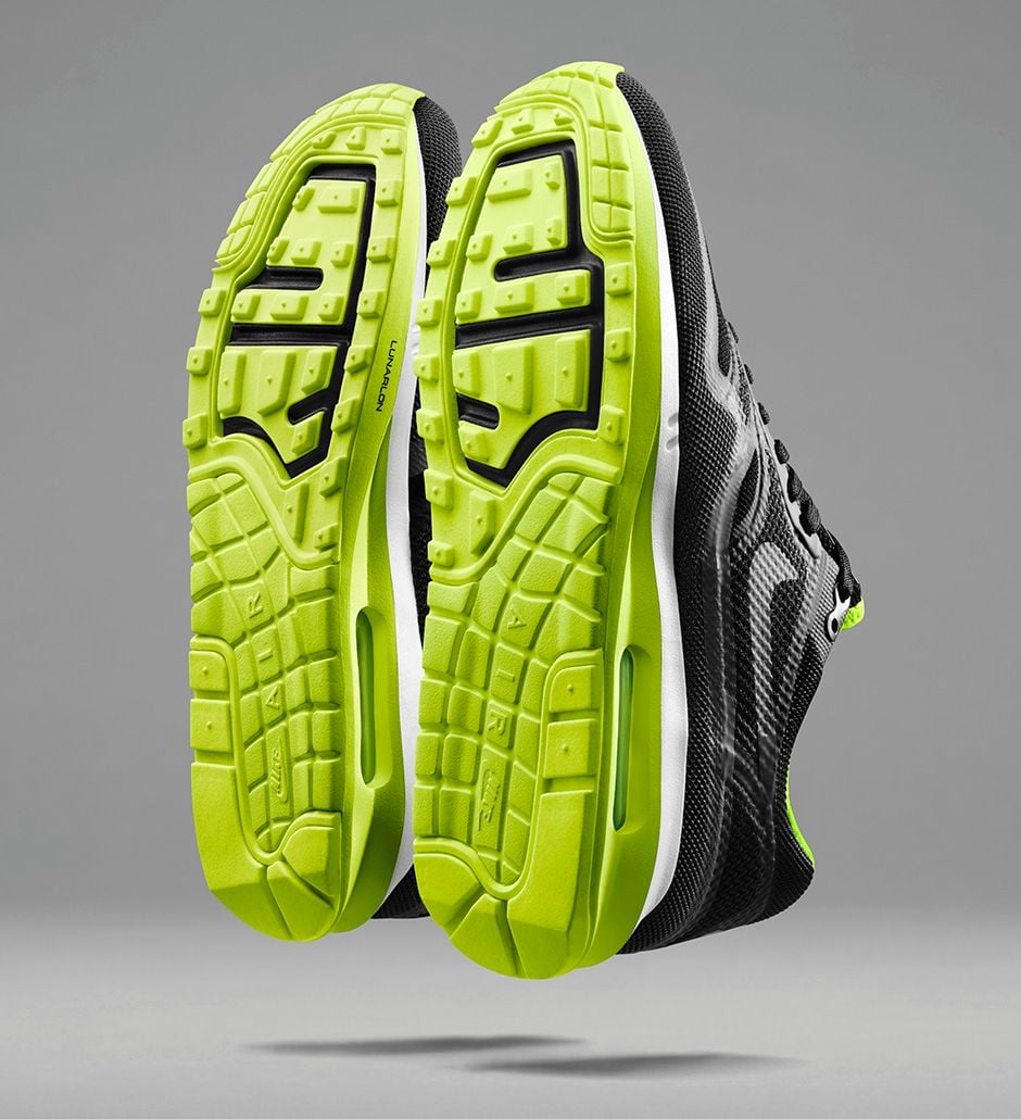 Nike WMNS Air Max Lunar1 ‘Black/Dark Grey-Volt-Pure Platinum’