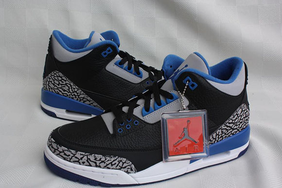 Sport Blue Air Jordan 3 - Another Look