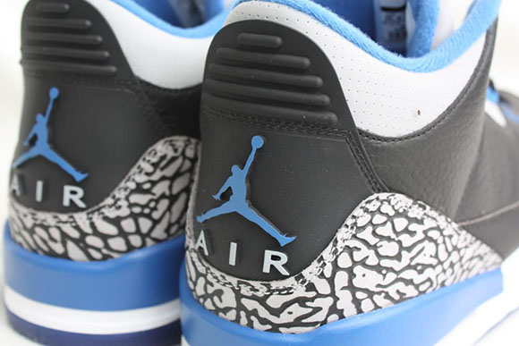 Sport Blue Air Jordan 3 - Another Look