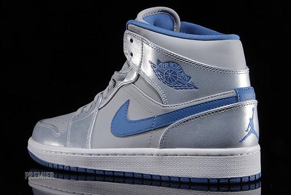 Air Jordan 1 Mid Wolf Grey/Sport Blue-White