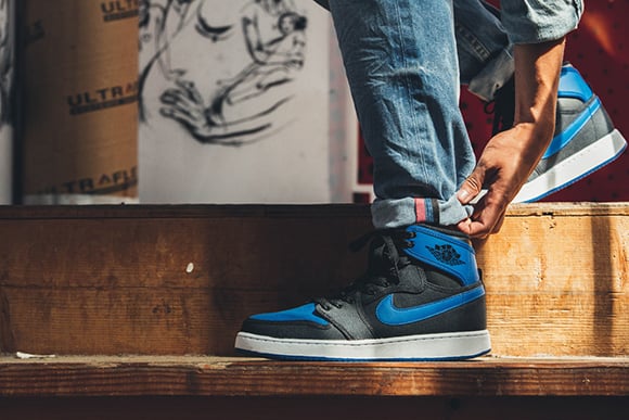 Air Jordan 1 Retro KO Hi OG ‘Sport Blue’ On-Foot