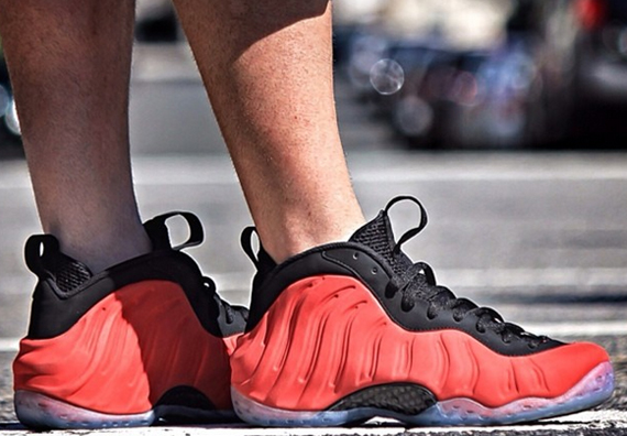 foamposite one red