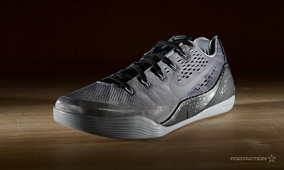 Nike Kobe 9 EM Black Metallic Silver