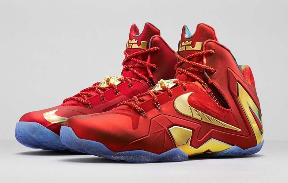 air max with fit sole | lebron 11s garnet and gold 'Wolf Grey' - 537732 -  RvceShops - 014