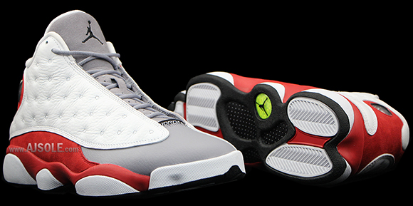 Air Jordan 13 (XIII) Grey Toe 2014