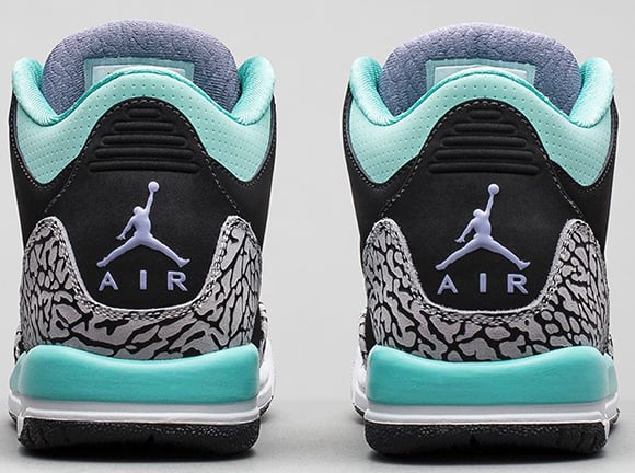 Air Jordan 3 Girls (GS) Bleached Turquoise - Official Images