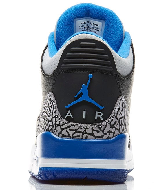 Air Jordan 3 Sport Blue - Official Images