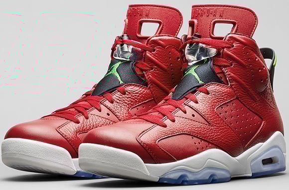 Air Jordan 6 Varsity Red aka Spizike - Official Images