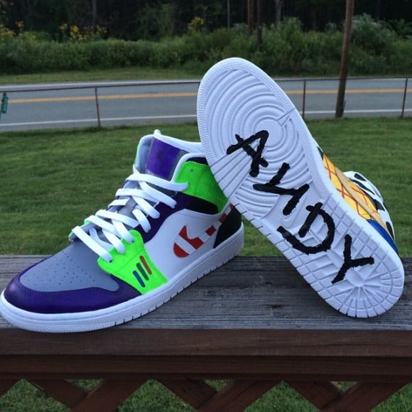 Air Jordan Retro 1 'Toy Story' Customs 