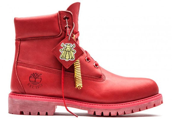 Bee Line x Timberland Red Boot (Pharrell)
