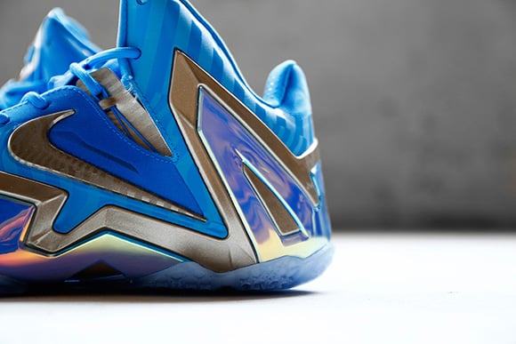 Blue 3M Nike LeBron 11 Elite