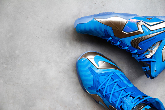 Blue 3M Nike LeBron 11 Elite